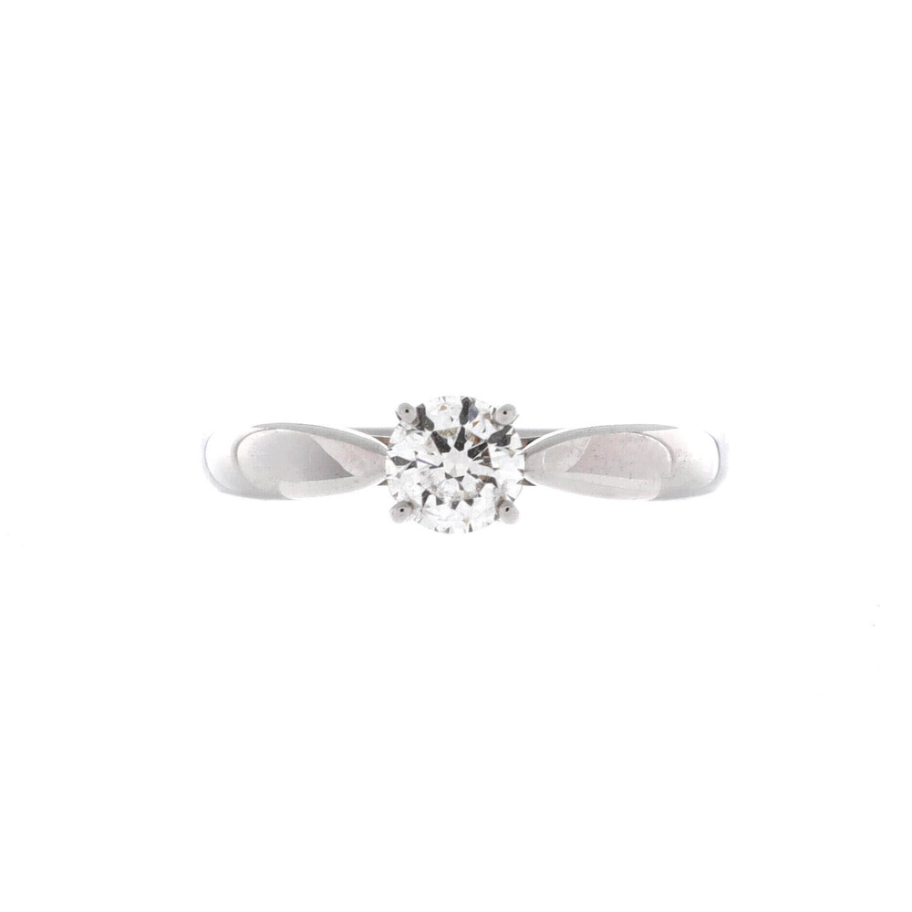 Tiffany & Co. 0.30-0.39CT Harmony Solitaire Ring Platinum with RBC Diamond